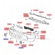 Capac proiector stg./dr. ( Original ) 86527-26000 Hyundai Santa Fe ( an -2006 )